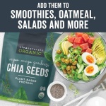 Viva Naturals Organic Chia Seeds 454g - Omega-3 & Vegan Protein