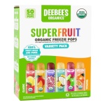 DeeBee's Organics SuperFruit Freezie Pops, 50 Pack
