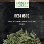 Frontier Organic Red Raspberry Leaf Herbal, 454g, Non-GMO