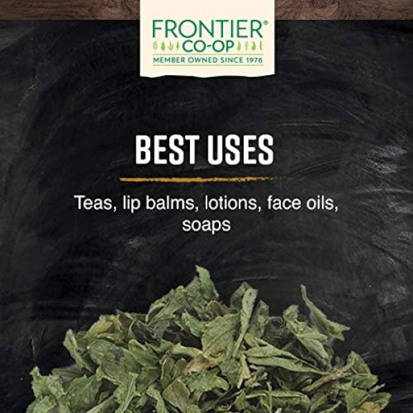 Frontier Organic Red Raspberry Leaf Herbal, 454g, Non-GMO