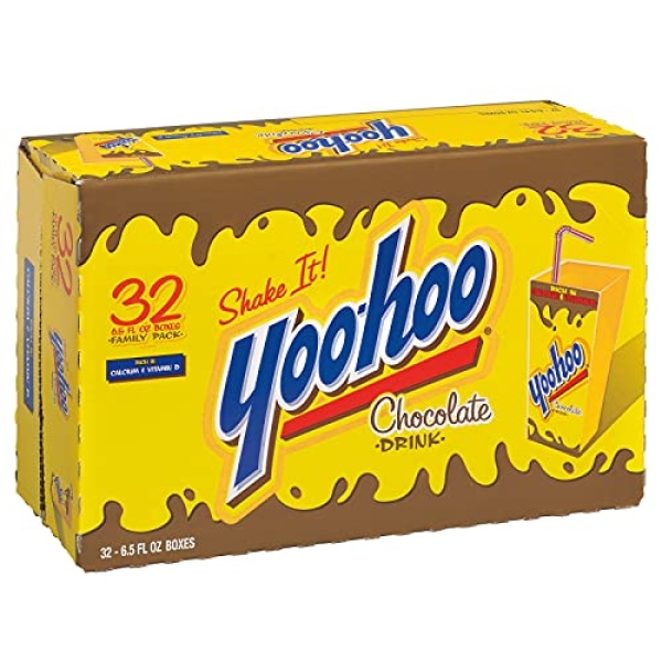 Yoo-hoo Chocolate Drink, 192 ml boxes, 32 pack