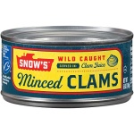 Snow's Wild Caught Minced Clams, 184g Can - Gluten Free