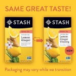 Stash Fruity Herbal Tea Sampler, 6 Boxes, 18-20 Bags Each