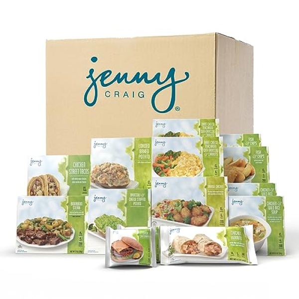 Jenny Craig 14-Count Frozen Entrée Kit Menu 2