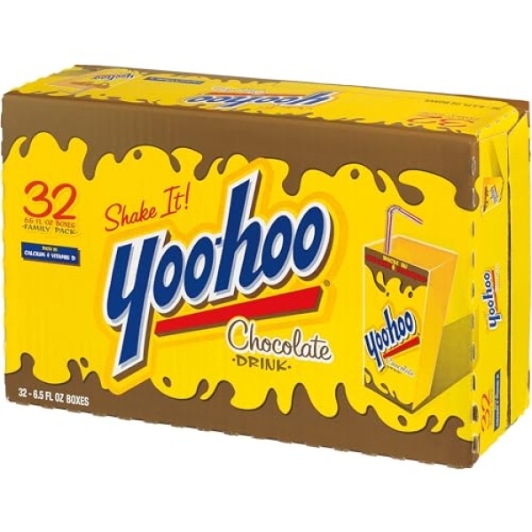 Yoo-hoo Chocolate Drink, 192 ml boxes, 32 pack