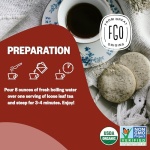 FGO Organic English Breakfast Loose Leaf Tea, 454g