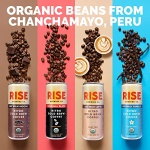 RISE Nitro Cold Brew Coffee, 207 ml Cans (12 pack)