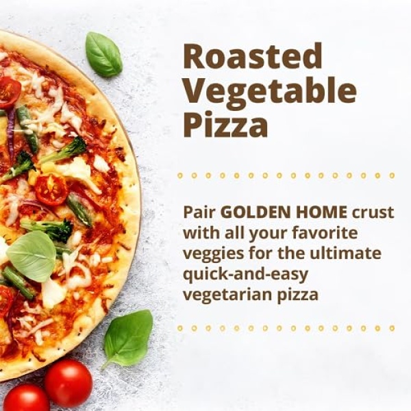 Golden Home Ultra Thin Pizza Crust, 30 cm (3 Pack)