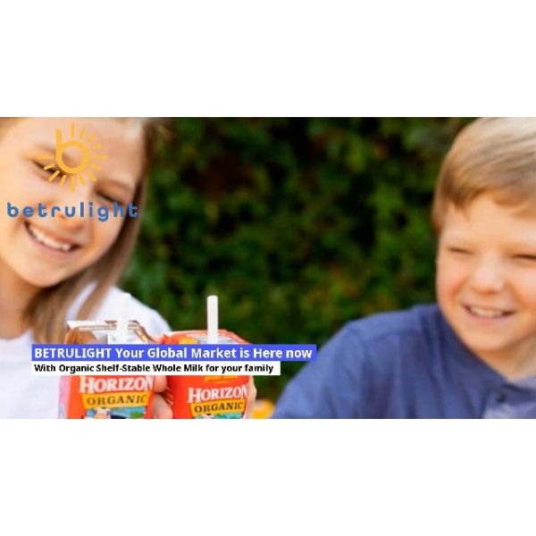 Organic Shelf Stable Whole Milk Boxes, 240ml (Pack of 6)