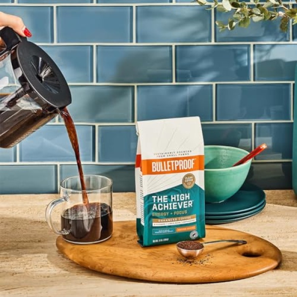 Bulletproof High Achiever Coffee, 283g, Medium-Dark Roast