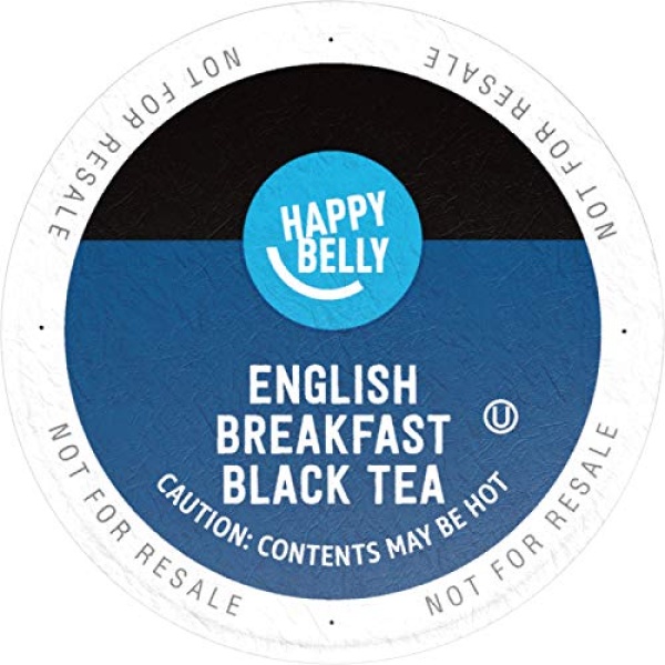 Happy Belly English Breakfast Tea Pods, 24 Count