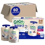 GoGo squeeZ yogurtZ Variety Pack, Blueberry & Berry, 85g