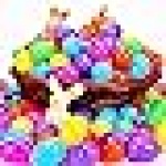 1000 Fillable Plastic Easter Eggs (6 cm) for Hunt & Party