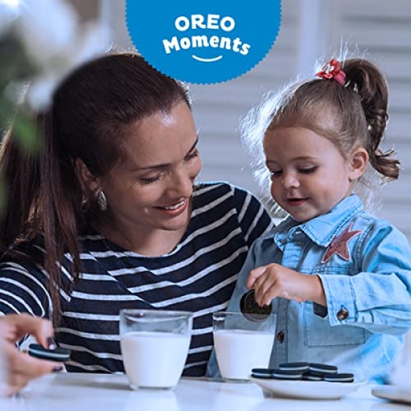 OREO Mega Stuf Chocolate Cookies, Family Size, 500g