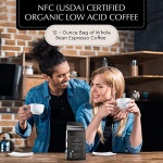 Lifeboost Organic Espresso Beans - Low Acid - 340g
