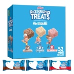Rice Krispies Treats Mini Squares, Variety Pack, 570g (52 Bars)