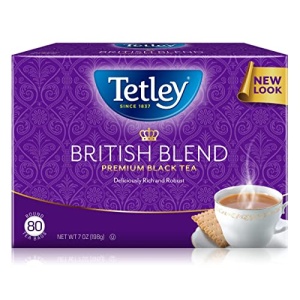 Tetley British Blend Black Tea, 80 Bags