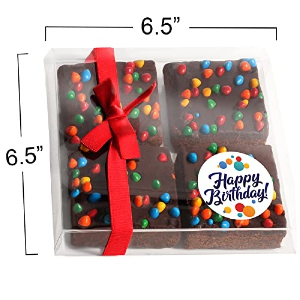 Birthday Gift Basket Chocolate Brownies | Nut Free | Kosher