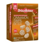 Drizzilicious Mini Rice Cakes Cinnamon Swirl 10 Pack