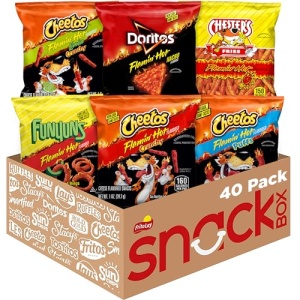 Frito Lay Flamin' Hot Mix, Variety Pack (40 Count)