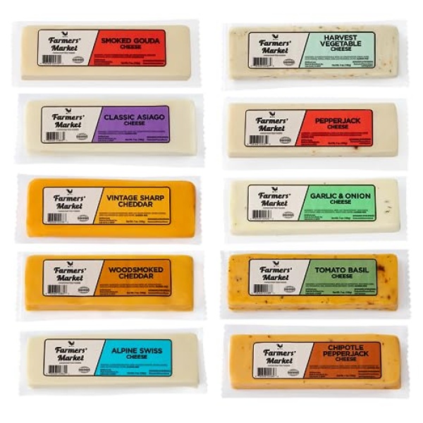 Farmers' Market Cheese Block Assortment 200g 4-Pack