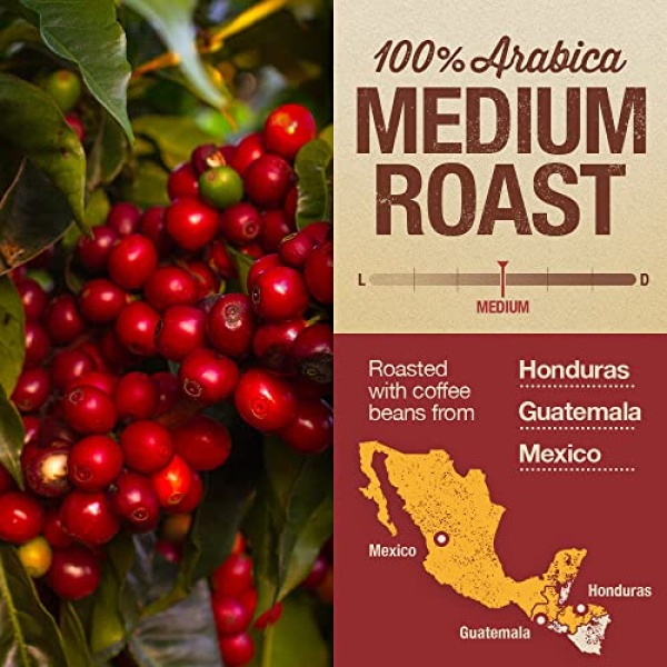 Mayorga Medium Roast Whole Bean Coffee, 2.27 kg Bag