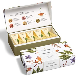 Tea Forte Herbal Retreat Citrus Fruit Tea Sampler, 10ct