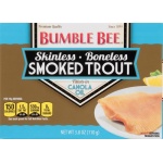 Bumble Bee Smoked Trout Fillets, 108g Can, 17g Protein