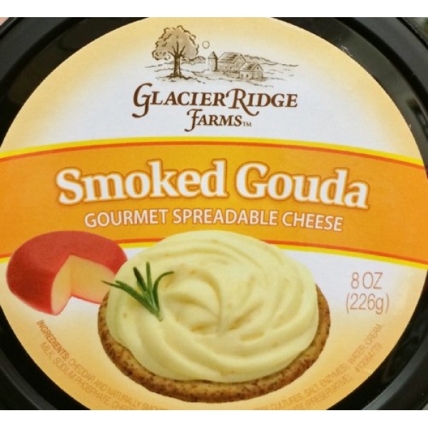 Glacier Ridge Smoked Gouda Spreadable Cheese 227g