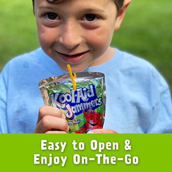 Kool-Aid Jammers Strawberry Kiwi Kids Drink (10 ct, 177 ml)