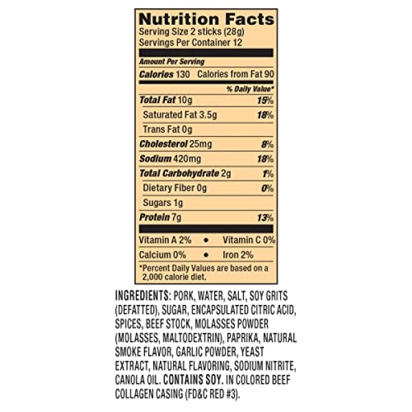 Cattleman's Cut Smoked Sausages, 340g