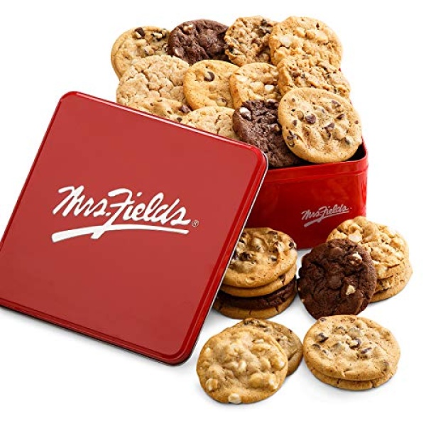 Mrs. Fields - 24 Assorted Signature Cookies Tin