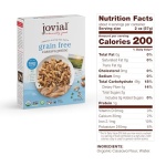 Jovial Grain-Free Cassava Penne, Organic, 3 Pack (227g)
