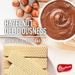 Bauducco Hazelnut Wafers - 142g Pack