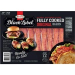 Hormel Black Label Fully Cooked Bacon, 298g (Pack of 1)