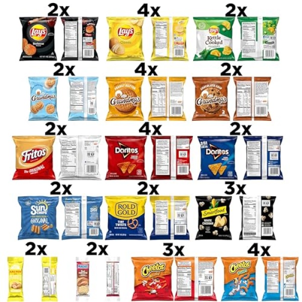 Frito Lay Ultimate Classic Snacks Variety Pack (40)