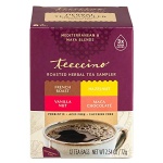 Teeccino Herbal Tea Sampler - 12 Bags, 4 Flavors