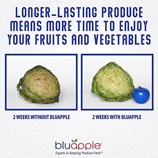 Bluapple Produce Saver Combo Pack - 8 Packets, 2 Bluapples