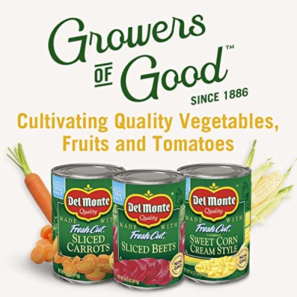 DEL MONTE Sweet Peas Canned Vegetables, 12 Pack, 425g