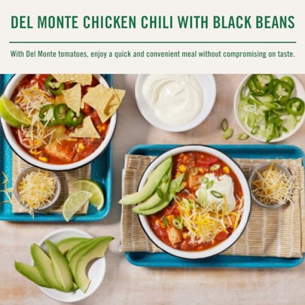 Del Monte Zesty Chili Diced Tomatoes, 411g