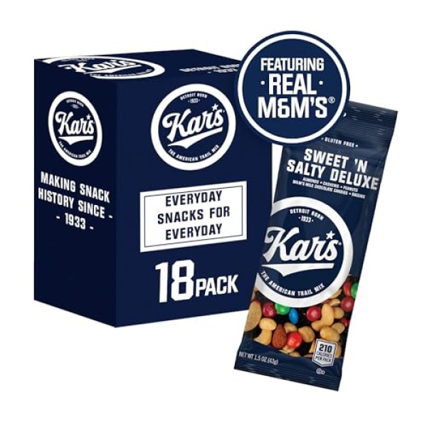 Kar’s Nuts Sweet ‘N Salty Trail Mix, 42g Packs, 18 Count