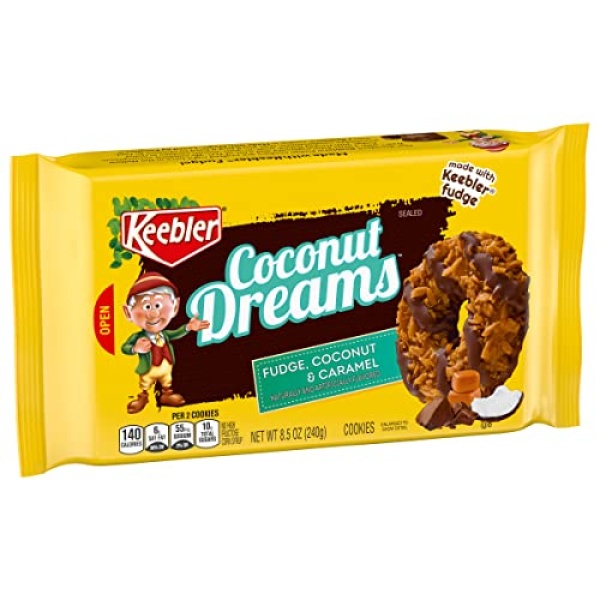 Keebler Fudge Cookies, Coconut Dreams, 240g