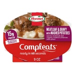 HORMEL COMPLEATS Meatloaf & Gravy with Potatoes, 255g (6 Pack)