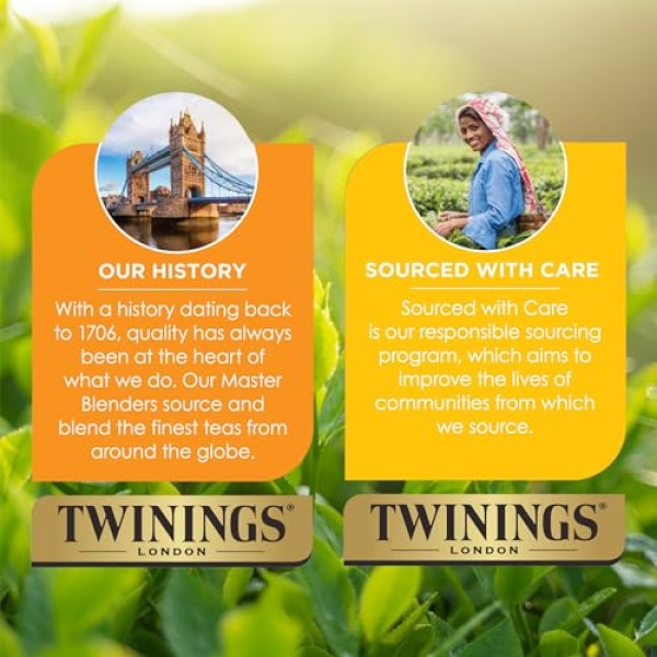 Twinings Black Tea Variety Pack, 20 Bags Each (3 Pack)
