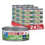 Bumble Bee Chunk Light Tuna, 142g Cans (Pack of 24)