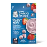 Gerber Baby Strawberry Yogurt Melts, 28g (Pack of 7)