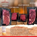 Nebraska Star Beef Premium Angus Steak Sampler Gift