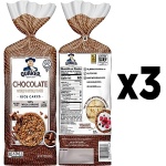 Quaker Chocolate Rice Cakes, 3-Pack