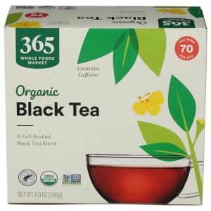 365 by Whole Foods Market, Organic Black Tea, 70 Count