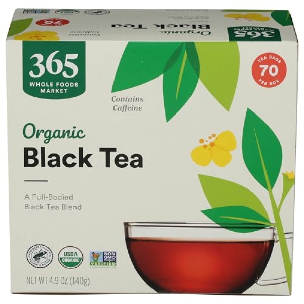 365 by Whole Foods Market, Organic Black Tea, 70 Count